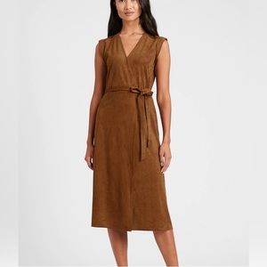 Banana Republic ‘Suede’ Mine Dress Size 14 NWT
